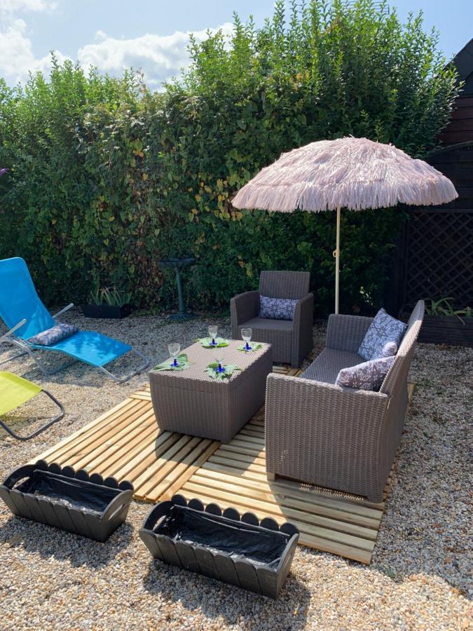 Villa Chalet Bord De Mer 6 Couchages Merville-Franceville-Plage Exterior foto